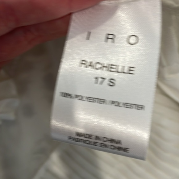 IRO Rachelle sheer pleated blouse - Picture 5 of 9